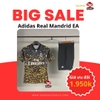 Bộ Thể Thao Adidas Màu Đen Vàng- SET Adidas Real Madrid EA Jersey -EJ5563/DU1577