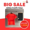 Bộ Thể Thao Màu Đỏ Đen- Adidas Freelift Tokyo HEAT.RDY Tennis-H18184/GM2094