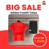 Bộ Thể Thao Màu Đỏ Đen- Adidas Freelift Tokyo HEAT.RDY Tennis-H18184/GM2094
