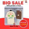Bộ Thể Thao Nike Màu Be - Jordan x TITAN Men's Set - DV7029-234/DV7036-262