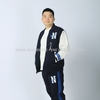 Bộ Thể Thao Nike Màu Xanh-Nike Colorblock Printing Logo Alphabet-DX6054-498/DX5682-498