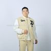 Bộ Thể Thao Màu Puma Màu Be-PUMA TEAM LETTERMAN JACKET SET BEIGE-534307-20/534325-20