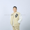 Bộ Thể Thao Màu Puma Màu Be-PUMA TEAM LETTERMAN JACKET SET BEIGE-534307-20/534325-20