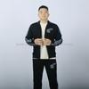 Bộ Thể Thao Mercier Màu Đen - Black blue Monaco FZ Track Top -MercierKK