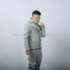 Bộ Thể Thao Nike Màu Xám - Nike Printing Full-Length Zipper - DM6475-063/DM6481-063