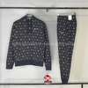 Bộ Thể Thao Nike Màu Đen - Nike Sportswear Club Fleece Monogram -FJ1635-010/FJ1637-010
