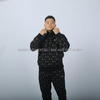 Bộ Thể Thao Nike Màu Đen - Nike Sportswear Club Fleece Monogram -FJ1635-010/FJ1637-010