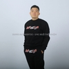 Bộ Thể Thao Mercier Màu Đen - Black Anonymous Crewneck - MercierD5