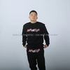 Bộ Thể Thao Mercier Màu Đen - Black Anonymous Crewneck - MercierD5