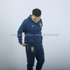 Bộ Thể Thao Nike Màu Xanh -Nike Brazil Fleece Football Hoodie - DH4822-490/DH4842-490