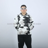 Bộ Thể Thao Nike Màu Đen Xám - Jordan Flight MVP Hoodie Set - FB7014-133/FB7027-010