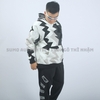 Bộ Thể Thao Nike Màu Đen Xám - Jordan Flight MVP Hoodie Set - FB7014-133/FB7027-010