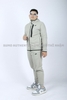 Bộ Thể Thao Nike Màu Xám - Nike Sportswear Tech Fleece Full-Zip -DQ4802-016/DQ4809-016