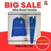 Bộ Thể Thao Nike Màu Xanh -Nike Brazil Fleece Football Hoodie - DH4822-490/DH4842-490