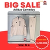 Bộ Thể Thao Adidas Màu Hồng - Designed for Gameday Full-Zip - IC8047/IC8034