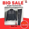 Bộ Thể Thao Sergio Tacchini Màu Đen- Sergio Tacchini ROMBO TRACKSUIT BLACK -39691-550