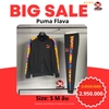 Bộ Thể Thao Chính Hãng Màu Đen Họa Tiết - Puma Flava Flow Set - 537048-01/537049-01