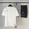 Bộ Thể Thao PUMA Màu Trắng -  Classic Half-Sleeved Skate Set - 620219 02/620402 01