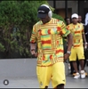 Bộ Thể Thao Puma Màu Vàng - Playera Puma Ghana - 772464 08/772468 08