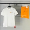 Bộ Thể Thao Nike Màu Trắng - NIKE Logo Short Sleeve T-Shirt White - FJ2361-100