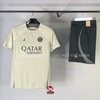 Bộ Thể Thao Màu Chính Hãng Màu Be Xám - Nike Paris Saint Germain Training Jersey - DZ0786-231/DZ0863-010