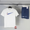 Bộ Thể Thao Chính Hãng Màu Trắng - Basketball Wear Short Sleeve Shirt - DD0806-100