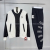 Bộ Thể Thao Nike Chính Hãng Màu Trắng Đen - Nike Jordan Flight - FB7033-133/FB7028-010