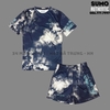 Bộ Thể Thao Marc De Paw Chính Hãng Màu Đen Trắng - Black Dark Grey - MDP mây đen
