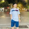 Bộ Thể Thao Fila Chính Hãng Màu Xanh Trắng - Fila Heritage Color - TM13A768-100/TM23B916-412