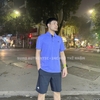 Áo Thể Thao Adidas Chính Hãng Màu Kẻ Tím - Adidas for men - IW0497