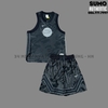 Bộ Quần Áo Thể Thao Nam Nike Chính Hãng Màu Đen Xám - Nike ADV Basketball Jersey - DX0258-010/DX0330-010