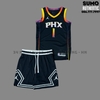 Bộ Quần Áo Thể Thao Nam Nike Chính Hãng Màu Đen - Phoenix Suns Statement Edition - DO9540-012