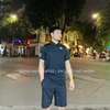 Áo Thể Thao Adidas Màu Đen - Tennis Adidas 3 Sọc - GL5421