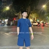 Bộ Quần Áo Thể Thao Nam Lecoq Sportif Màu Xanh Navy - LECOQ SPORTIF - L242MCNA0312/L242MCND0202