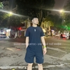 Bộ Quần Áo Thể Thao Nam ABOUT Màu Đen Chính Hãng - ABOUT Spring Club Crew - ATTS00-007-1/ATST00-007