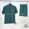 Áo Thể Thao Chính Hãng FILA TENNIS HENRY-NECK PIQUE T-SHIRT - màu Xanh Lá Đậm FS2RSH2301M- GRN