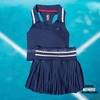 Chân Váy Thể Thao Chính Hãng CASA FILA Pleated Skirt - màu Xanh Dương FS2SKH2393F-INA
