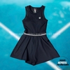 Váy Thể Thao Chính Hãng Fila Tennis Match One Piece - màu Đen FS2OPH2351F-BLK
