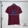 Áo Lacoste Polo Chính Hãng màu đỏ mận họa tiết cá sấu xanh dương-DH1093-10-YUP