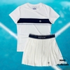 Chân Váy Thể Thao Chính Hãng Sergio Tacchini Màu Trắng Cạp Navy TWSK10951-OWS