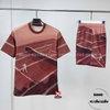 Áo Thể Thao Lacoste Chính Hãng Màu Nâu Đỏ Lá Lacoste Tennis Print TH0739-51-AFS