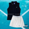Chân Váy Thể Thao Chính Hãng Sergio Tacchini Màu Trắng Cạp Xám TWSK10951-WHS