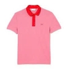 Áo Polo Lacose Chính Hãng màu hồng cổ đỏ- PH5367-10-9HY