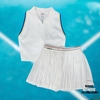 Chân Váy Thể Thao Chính Hãng Wilson Limitless Tennis Skirt - màu Trắng WW00255331-WT1