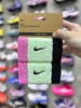 Băng Tay Thể Thao Chính Hãng Nike Swoosh Classic Double Wide Wristbands - màu Hồng Xanh Đen BN4000-725
