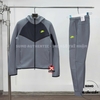Bộ Thể Thao Chính Hãng Nike Sportswear Tech Fleece Windrunner Tracksuit - màu Xám IH4302-065/IH4303-065