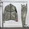 Bộ Thể Thao Chính Hãng Nike Sportswear Tech Fleece Windrunner Tracksuit - màu Xám Nâu HV5905-320/HV5897-320
