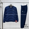 Áo Thể Thao Chính Hãng Sports Printed Lettering Loose Crew Neck - màu Xanh Dương CL-1603234NVY