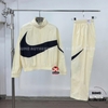 Áo Thể Thao Chính Hãng Nike Big Swoosh Jacket Coconut Milk - màu Kem FB7878-113