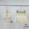 Chân Váy Thể Thao Chính Hãng Wilson Midtown Tennis Skirt - màu Kem WW00160511-GYC
